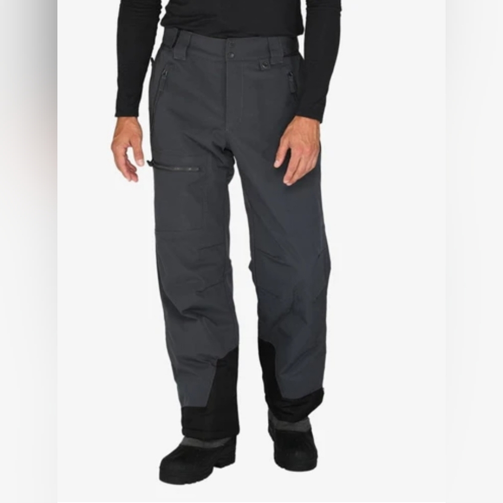 Size  L  Hfx.  Men's Gray Pants Snow And Ski